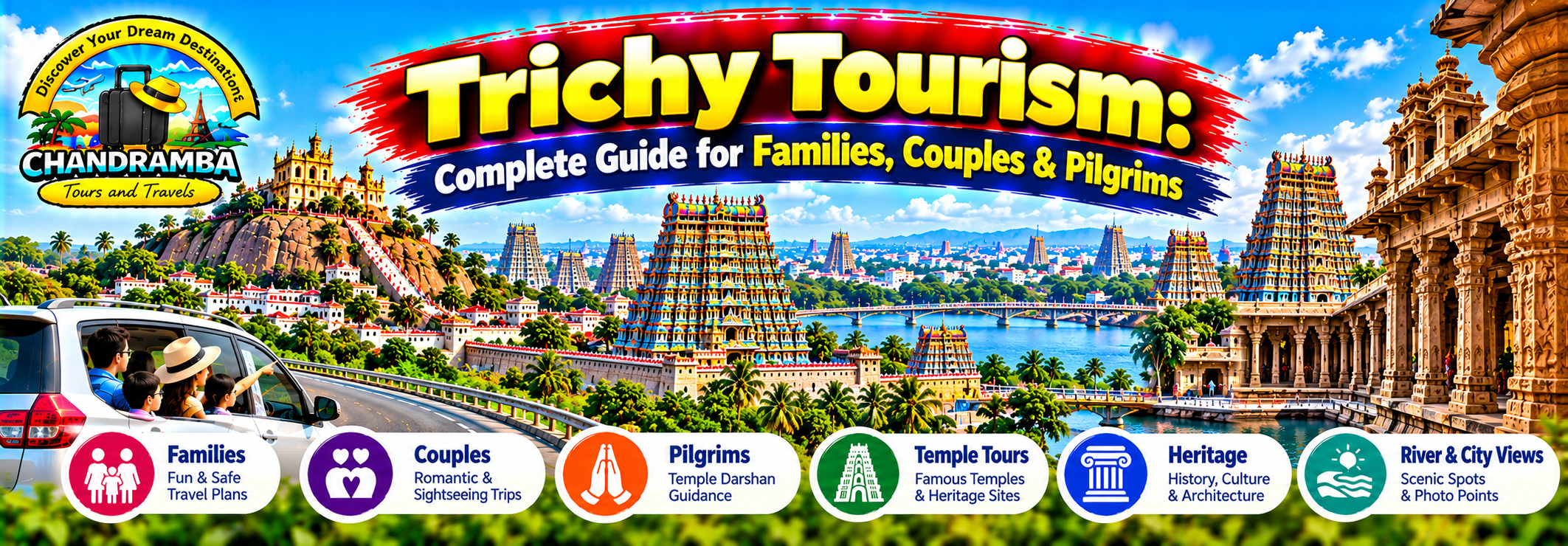 Trichy Tourism: Complete Guide for Families, Couples & Pilgrims