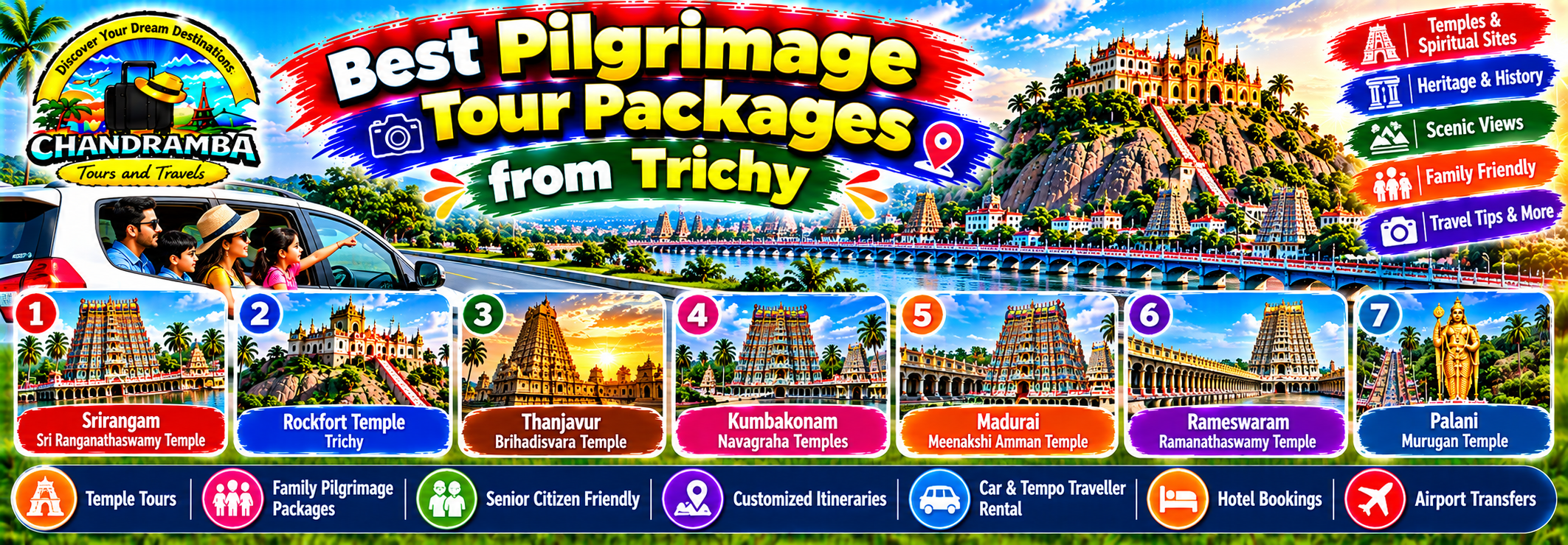 Best Pilgrimage Tour Packages from Trichy