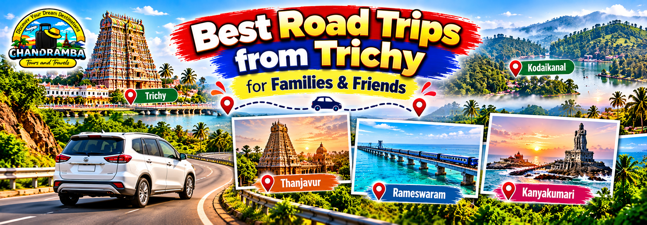 Best Road Trips from Trichy for Families and Friends