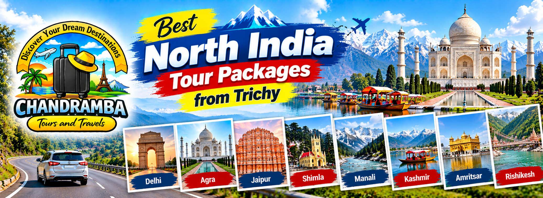 Best North India Tour Packages from Trichy