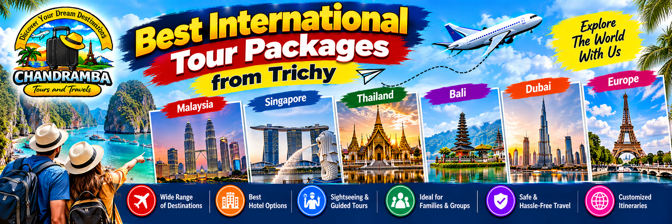 Best International Tour Packages from Trichy – Complete Travel Guide