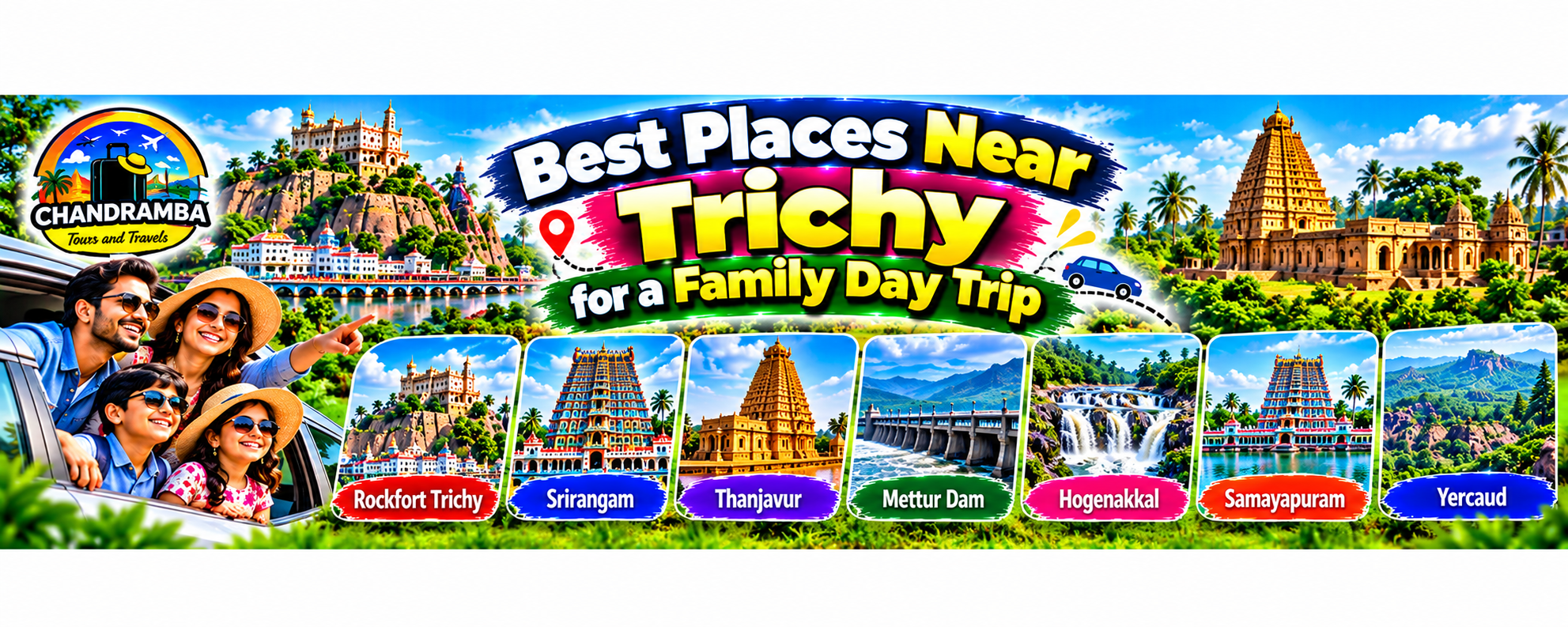 Best Places Near Trichy for a Family Day Trip