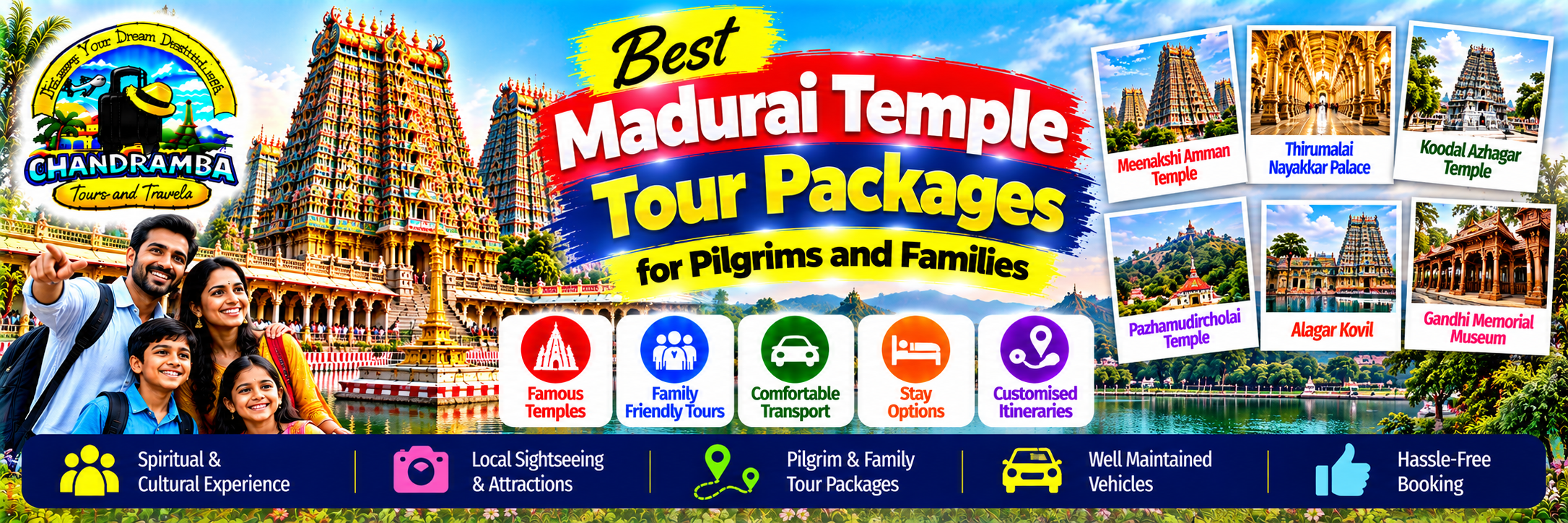 Best Madurai Temple Tour Packages for Pilgrims and Families