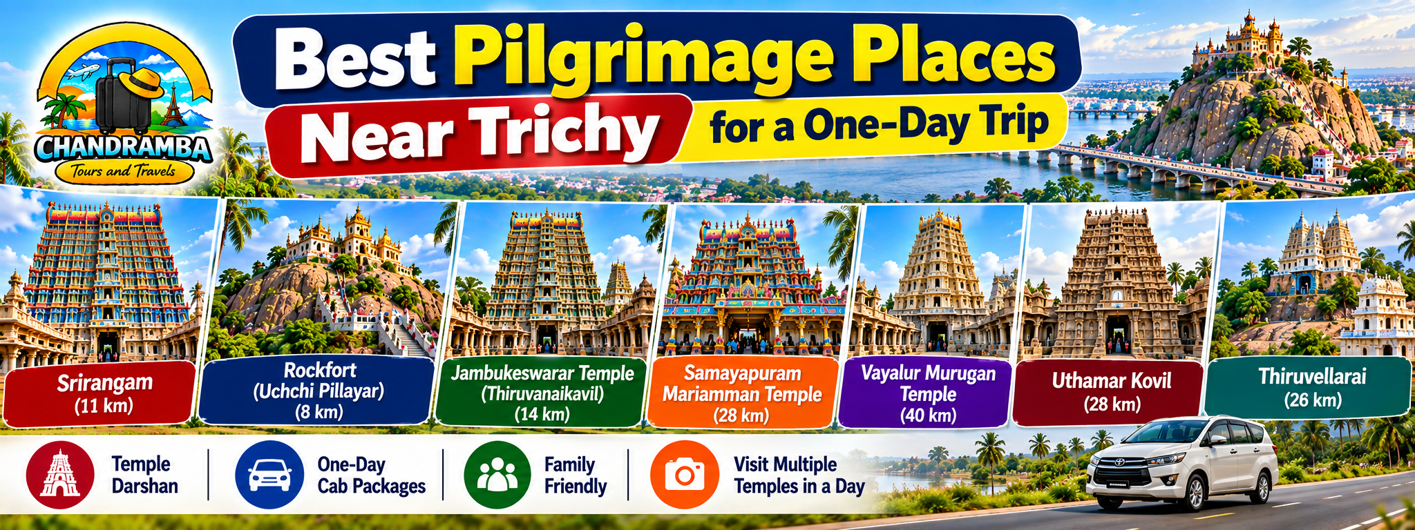 Best Pilgrimage Places Near Trichy for a One-Day Trip