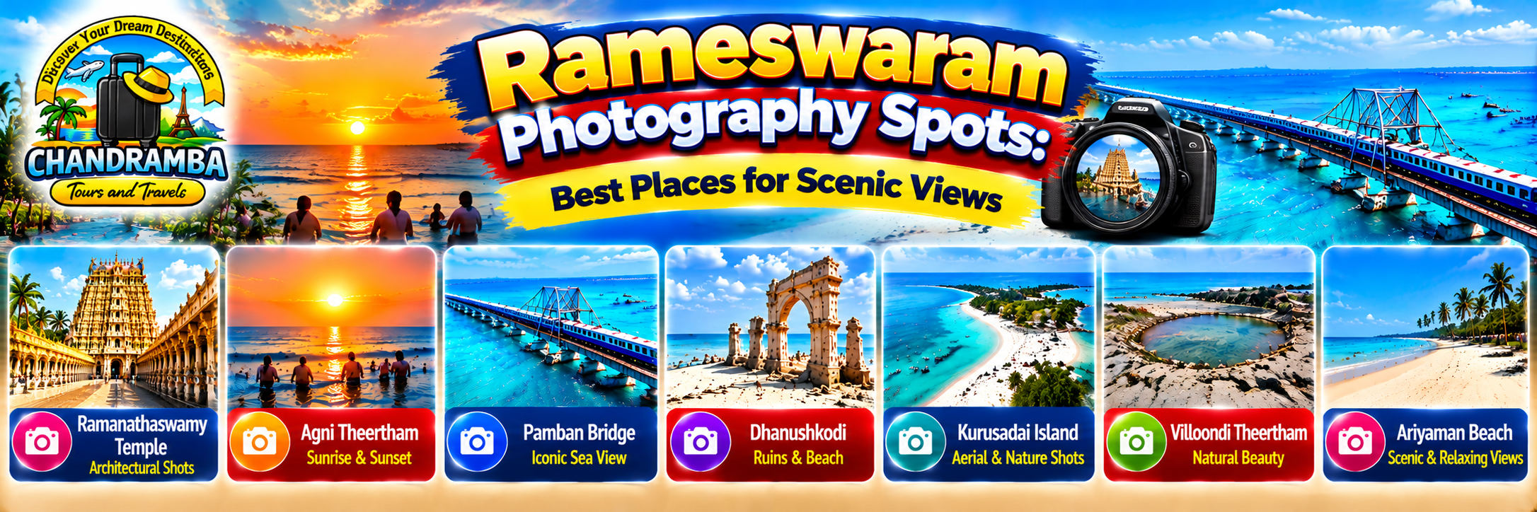 Rameswaram Photography Spots: Best Places for Scenic Views