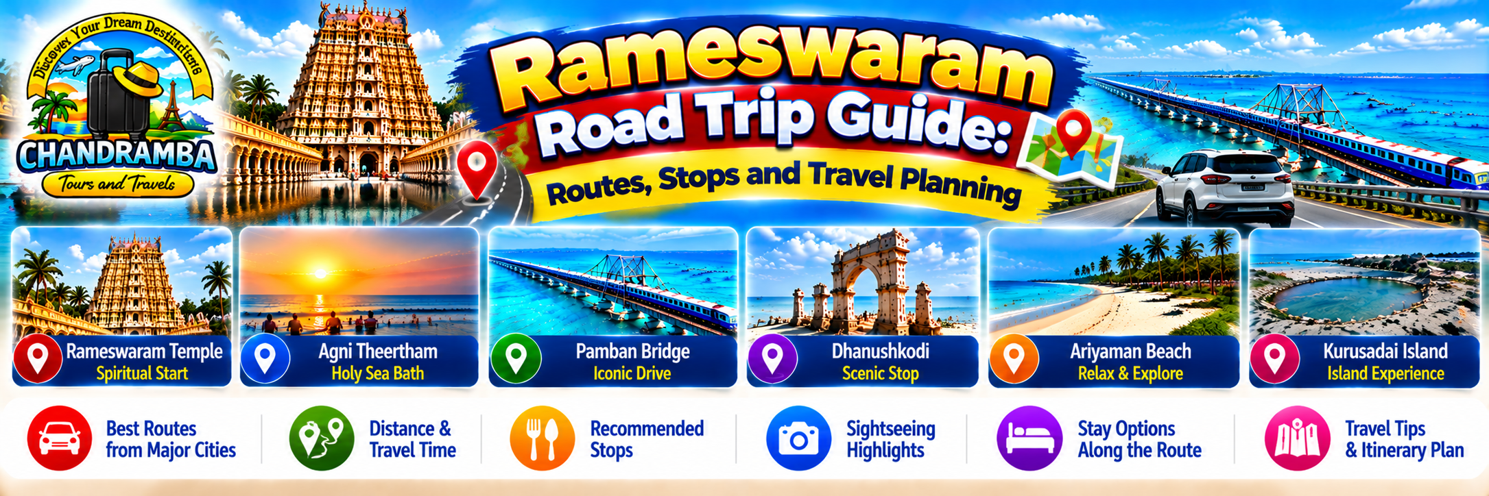Rameswaram Road Trip Guide: Routes, Stops and Travel Planning