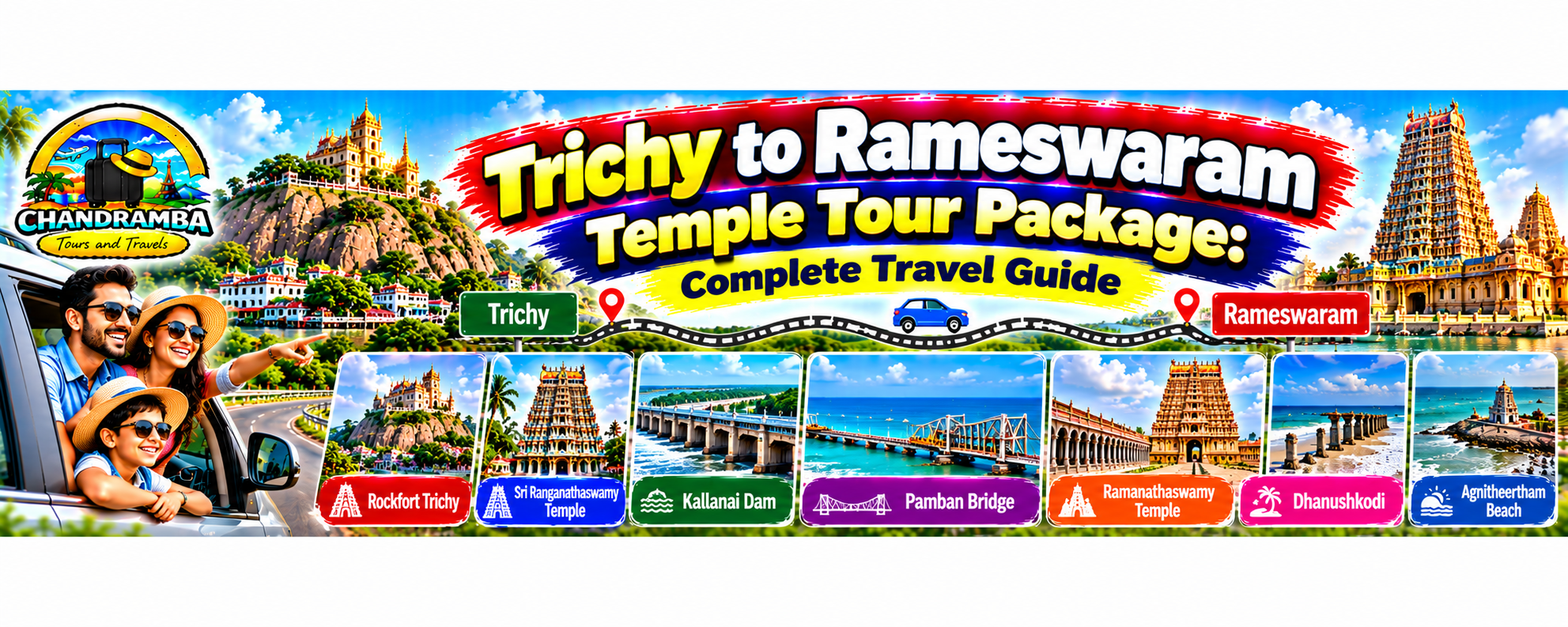Trichy to Rameswaram Temple Tour Package: Complete Travel Guide