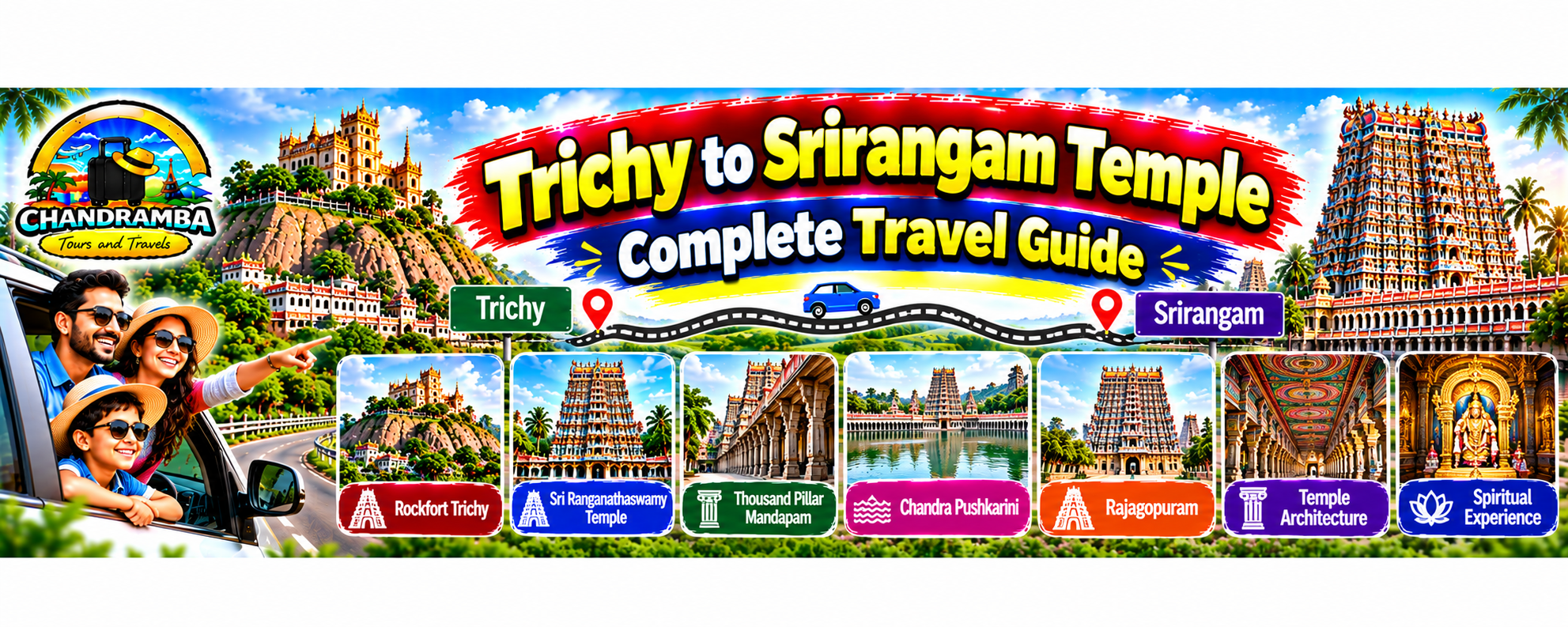 Trichy to Srirangam Temple Complete Travel Guide