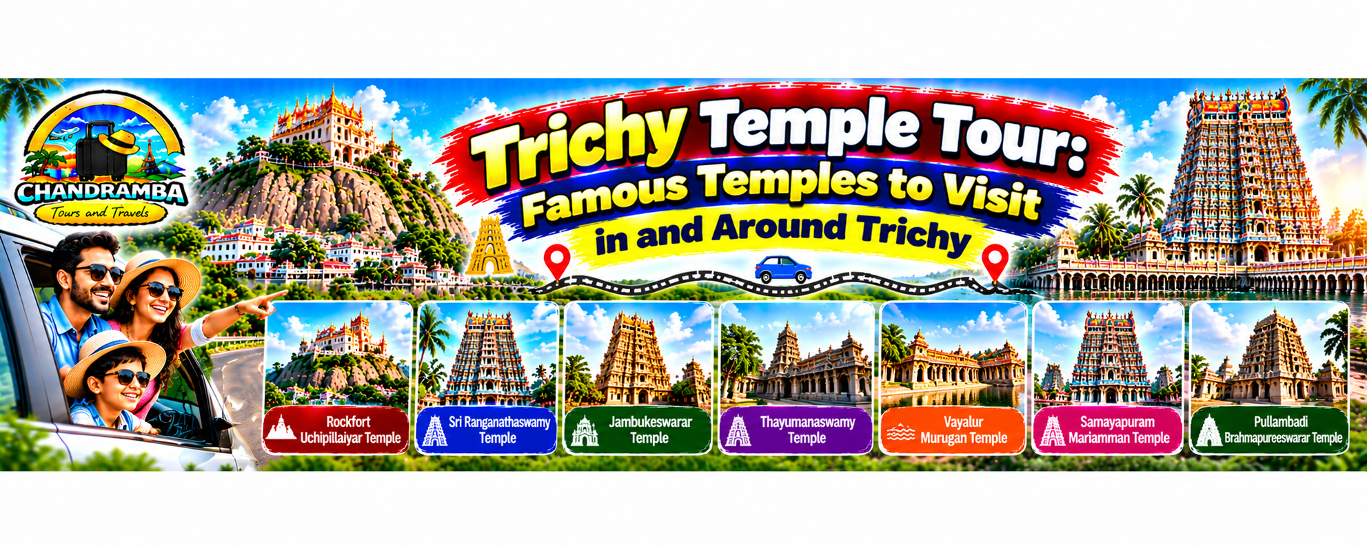 Trichy Temple Tour: Famous Temples to Visit in and Around Trichy